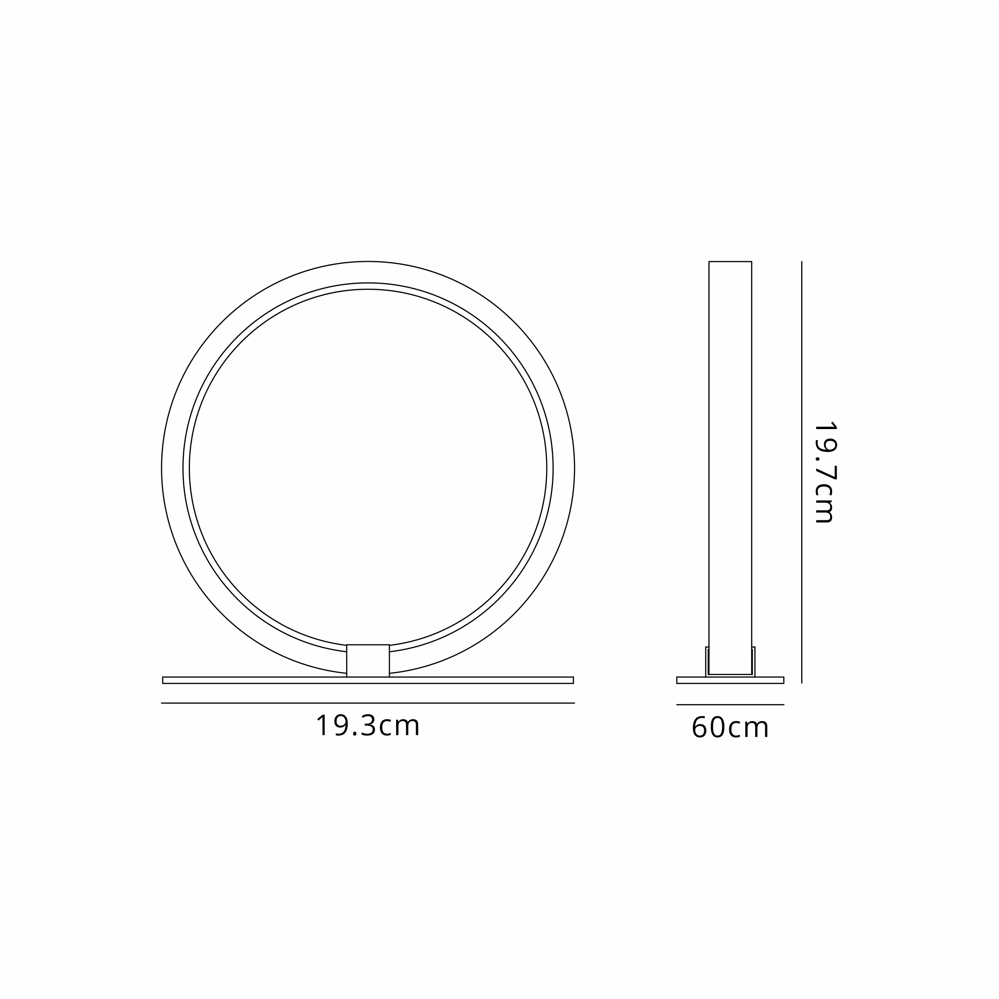 Kitesurf White Table Lamps Mantra Designer Table Lamps